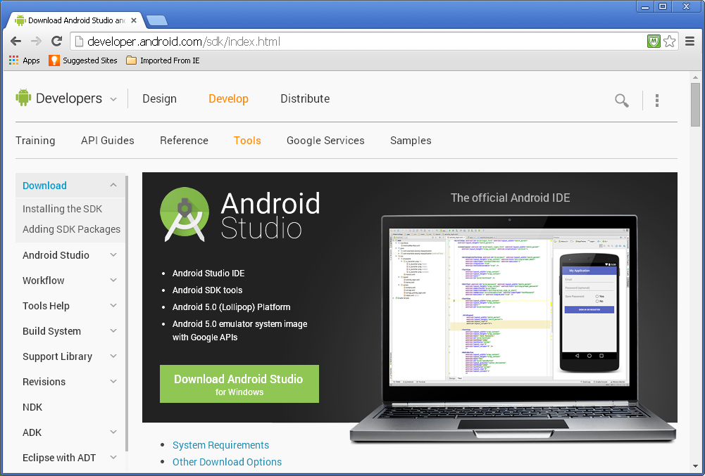 Android sdk c